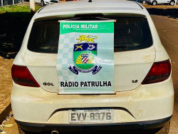 Polícia Militar recupera veículo roubado na noite de terça em Dourados