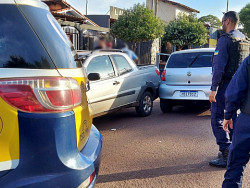 Guarda Municipal de Dourados prende homem embriagado após bater carro
