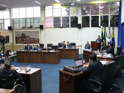 Vereadores aprovam 12 projetos de lei na 23ª sessão ordinária do ano