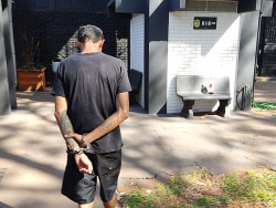 Homem diz ser ferido acidentalmente e acaba preso por tentativa de assalto