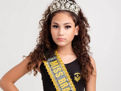 Eloá Marques, 10, é Miss Brasil Destak Fashion infantil