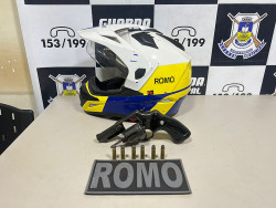 Jovem tenta fuga, mas é preso pela Guarda Municipal com revólver 357