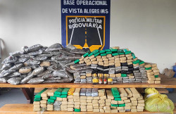 Polícia Militar Rodoviária apreende carga de maconha em Maracaju