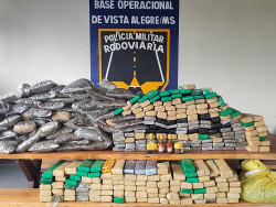 Polícia Militar Rodoviária apreende carga de maconha em Maracaju
