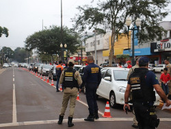 Blitz no centro de Dourados abre campanha “Agosto Sem Cinzas”