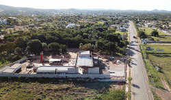 Com 75% da obra concluída, quartel do Corpo de Bombeiros de Bonito será entregue em julho