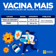 Sábado tem “Dia D” de vacinação contra a poliomielite em Dourados