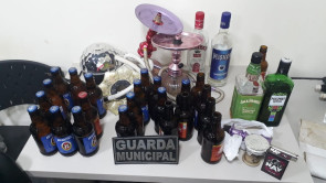 Festa clandestina é encerrada pela Guarda Municipal
