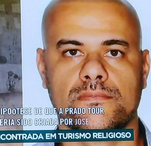 José Pereira Barreto em foto divulgada no programa Domingo Espetacular, da Record (Reprodução)