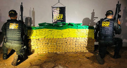 DOF fecha entreposto de drogas com 377 quilos de maconha em Paranhos