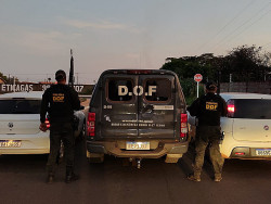 Carros roubados em Ponta Porã são recuperados pelo DOF em Ponta Porã