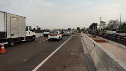 Liberado tráfego no viaduto da BR-163 com MS-156 em Dourados