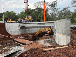 Obra de ponte na Hayel Bon Faker deve ficar pronta ainda neste mês