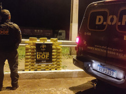 DOF apreende R$ 5 milhões em pasta-base de cocaína na fronteira