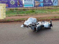 Identificado motociclista que morreu na manhã de quarta-feira em Dourados