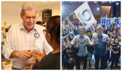 Empatados em 1º, André tem 23% e Marquinhos 21%; Riedel fica em 3º