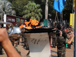 Extinção da Chama da Pátria encerra celebração histórica da Independência