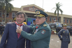 Presidente do Sindicato Rural recebe comenda da Polícia Militar