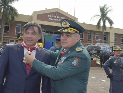 Presidente do Sindicato Rural recebe comenda da Polícia Militar