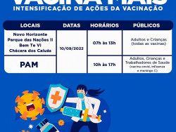Plantão de vacinação tem cinco pontos amanhã em Dourados