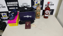 Homem é preso furtando garrafas de bebidas em supermercado de Dourados