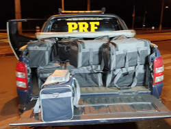 Carga milionária de cocaína pura é apreendida pela PRF em Dourados