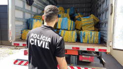 Mais três toneladas de maconha são apreendidas em entreposto no Esplanada