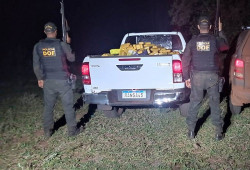 Hilux roubada em Itapema carregava 2.000 quilos de drogas