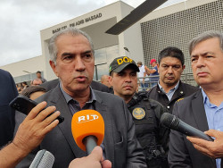 Reinaldo e Alan Guedes inauguram nova sede do DOF em Dourados