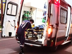 Grave acidente deixa motociclista inconsciente na Avenida Marcelino Pires