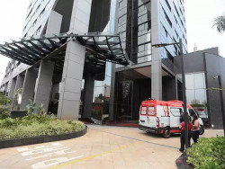 Candidato é esfaqueado em edifício de luxo na Capital