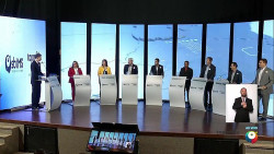 Candidatos trocam alfinetadas e provocações sobre polarização nacional