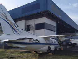 Aeronave do tráfico vai à leilão na próxima semana em MS