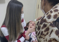 Campanha de vacinação contra pólio imunizou 60% das crianças em Dourados