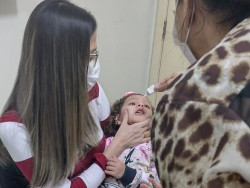 Campanha de vacinação contra pólio imunizou 60% das crianças em Dourados