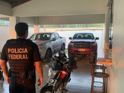 Ação contra contrabando de cigarro e agrotóxico cumpre mandado em MS