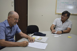 Cônsul adjunto da Alemanha se reúne com presidente do Sindicato Rural