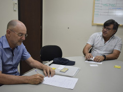 Cônsul adjunto da Alemanha se reúne com presidente do Sindicato Rural