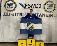 Lutador douradense é campeão mundial de Jiu-Jitsu em sua categoria