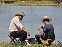 Prefeitura libera pesca neste domingo no Parque Antenor Martins