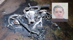 Homem de 52 anos morre após colisão entre moto e saveiro na BR-163