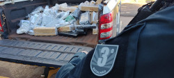 Polícia apreende maconha e skunk despachados em transportadora