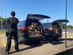 Operação da PF mira contrabando de cigarro entre MS e SP
