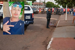 Homem é assassinado com quatro tiros e adolescente baleado nas costas