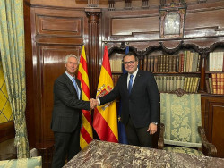 Alan fala sobre investimentos na Câmara de Comércio Brasil-Catalunha