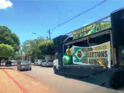 Polícia apreende trio elétrico que “convocava” povo para ato no quartel