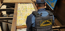 Mais de 160kg de pasta base de cocaína é apreendida pela PMR