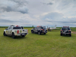 Avião do tráfico apreendido em Fátima do Sul é de moradora de Ponta Porã
