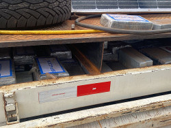 Caminhão de energia solar levava 326 quilos de cocaína
