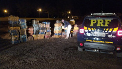 Caminhoneiro é preso com mais de 1,5 tonelada de maconha após sair de MS